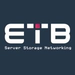 ETB blue background logo